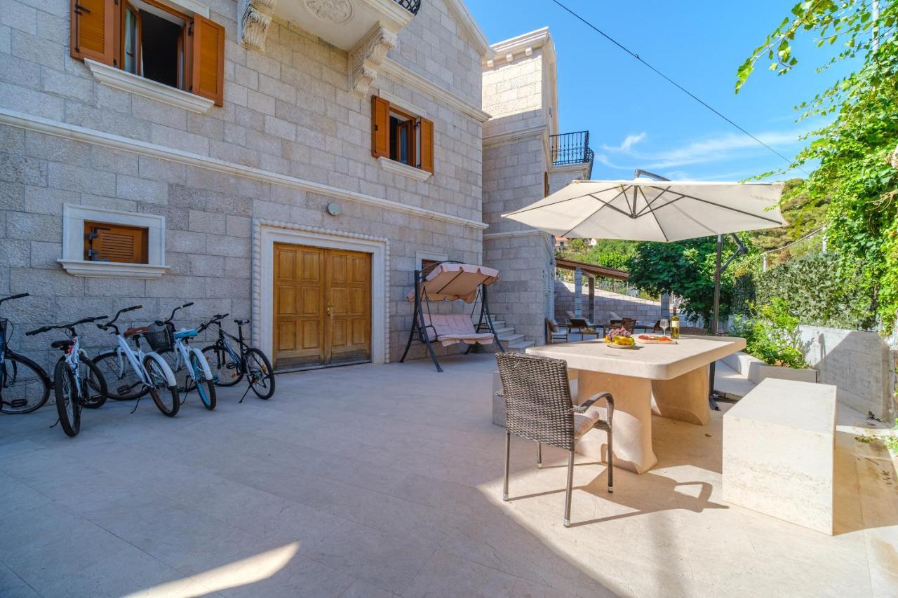 Luxury Stone Villa Nevija 2022 Private Villa Milna  Exterior foto